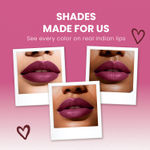 Buy NY Bae Velvet Mousse Liquid Lipstick - Passionate Plum 03 (6.5 ml) | Velvet Matte Finish | Transferproof | Smudgeproof | Ultra Light | Smooth | Moisturising Purple Lipstick - Purplle