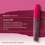 Buy NY Bae Velvet Mousse Liquid Lipstick - Passionate Plum 03 (6.5 ml) | Velvet Matte Finish | Transferproof | Smudgeproof | Ultra Light | Smooth | Moisturising Purple Lipstick - Purplle