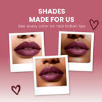 Buy NY Bae Velvet Mousse Liquid Lipstick - Sexy Sangria 04 (6.5 ml) | Velvet Matte Finish | Transferproof | Smudgeproof | Ultra Light | Smooth | Moisturising Wine Lipstick - Purplle