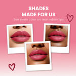 Buy NY Bae Velvet Mousse Liquid Lipstick- Fiesty Pink 05 (6.5 ml) | Velvet Matte Finish | Transferproof | Smudgeproof | Ultra Light | Smooth | Moisturising Pink Lipstick - Purplle
