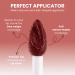 Buy NY Bae Velvet Mousse Liquid Lipstick - Spicy Rust 06 (6.5 ml) | Velvet Matte Finish | Transferproof | Smudgeproof | Ultra Light | Smooth | Moisturising Brown Lipstick - Purplle