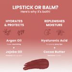 Buy NY Bae Velvet Mousse Liquid Lipstick - Spicy Rust 06 (6.5 ml) | Velvet Matte Finish | Transferproof | Smudgeproof | Ultra Light | Smooth | Moisturising Brown Lipstick - Purplle