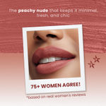Buy NY Bae Velvet Mousse Liquid Lipstick - Flirty Nude 07 (6.5 ml) | Velvet Matte Finish | Transferproof | Smudgeproof | Ultra Light | Smooth | Moisturising Nude Lipstick - Purplle