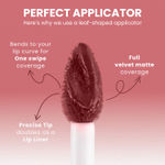 Buy NY Bae Velvet Mousse Liquid Lipstick - Barely Bold 08 (6.5 ml) | Velvet Matte Finish | Transferproof | Smudgeproof | Ultra Light | Smooth | Moisturising Nude Lipstick - Purplle