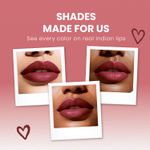 Buy NY Bae Velvet Mousse Liquid Lipstick - Barely Bold 08 (6.5 ml) | Velvet Matte Finish | Transferproof | Smudgeproof | Ultra Light | Smooth | Moisturising Nude Lipstick - Purplle
