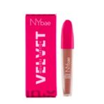 Buy NY Bae Velvet Mousse Liquid Lipstick - Cheeky Nude 09 (6.5 ml) | Velvet Matte Finish | Transferproof | Smudgeproof | Ultra Light | Smooth | Moisturising Nude Lipstick - Purplle