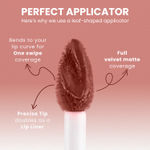 Buy NY Bae Velvet Mousse Liquid Lipstick - Cheeky Nude 09 (6.5 ml) | Velvet Matte Finish | Transferproof | Smudgeproof | Ultra Light | Smooth | Moisturising Nude Lipstick - Purplle