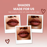 Buy NY Bae Velvet Mousse Liquid Lipstick - Cheeky Nude 09 (6.5 ml) | Velvet Matte Finish | Transferproof | Smudgeproof | Ultra Light | Smooth | Moisturising Nude Lipstick - Purplle