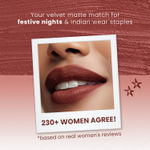 Buy NY Bae Velvet Mousse Liquid Lipstick - Cheeky Nude 09 (6.5 ml) | Velvet Matte Finish | Transferproof | Smudgeproof | Ultra Light | Smooth | Moisturising Nude Lipstick - Purplle