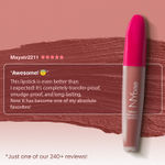 Buy NY Bae Velvet Mousse Liquid Lipstick - Cheeky Nude 09 (6.5 ml) | Velvet Matte Finish | Transferproof | Smudgeproof | Ultra Light | Smooth | Moisturising Nude Lipstick - Purplle