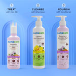 Buy Mamaearth Rosemary & Lemon Combo : Rosemary Oil (150 ml) + Lemon Anti-Dandruff Shampo (250 ml) +Rosemary Conditioner (250 ml) - Purplle