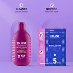 Buy BBLUNT Cleanse & Nourish Combo: Hair Fall Control Shampoo (300 ml) + Intense Moisture Heat Hair Spa Mask (70 gm) - Purplle