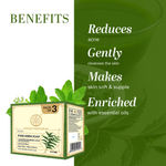 Buy Khadi Natural Neem Handmade Soap| Anti-Bacterial (Pack of 3) - 375 gm | 125 gm each - Purplle