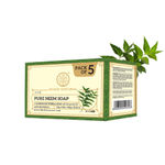 Buy Khadi Natural Pure Neem Handmade Soap| Anti-Bacterial (Pack of 5) - 625 gm - Purplle
