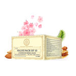 Buy KHADI NATURAL COLLECTION OF HANDMADE SOAP VALUE PACK OF - 10 (125 gm *10) - Purplle