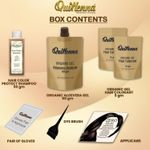 Buy Quikhenna Organic Gel Hair Color 2N Soft Black 120 gm - Purplle