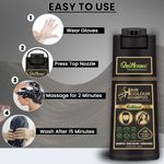 Buy Quikhenna Hair Color Shampoo 1N Natural Black- 200 Ml | Ammonia-Free | Quick & Effortless Grey Coverage | Salon-Like Hair Color At Home | Hair Dye Coloring For Men & Women | Instant Hair Colour Solution - Purplle
