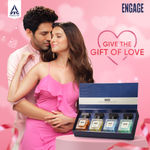 Buy Engage Luxury Perfume Gift Pack for Men, Travel Sized, Assorted Pack, Ideal Valentine Gift, Birthday Gift, 25 mlX4 - Purplle
