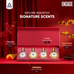 Buy Engage Luxury Perfume Gift Pack for Women, Travel Sized, Assorted Pack, Ideal Valentine Gift, Birthday Gift, 25 mlX4 - Purplle