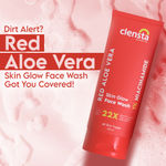 Buy Clensta Skin Glow Face Wash | With Red Aloe Vera, 1% Niacinamide| Non-drying| Best Face Wash for Nourishing and Glowing Skin |Face Wash for Men & Women - 100 ml - Purplle