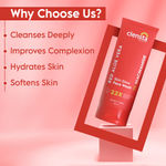Buy Clensta Skin Glow Face Wash | With Red Aloe Vera, 1% Niacinamide| Non-drying| Best Face Wash for Nourishing and Glowing Skin |Face Wash for Men & Women - 100 ml - Purplle