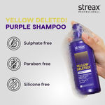 Buy Streax Professional Yellow Deleted! Purple Shampoo, (300 ml) - Purplle