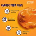 Buy Streax Professional Hold & Play Funky Colours - Oomphy Orange Hair Colour, Semi-Permanent Professional Hair colour for Women, (100 gm) - Purplle