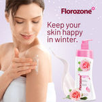 Buy Florozone Brightening Lotion I Enriched with Rose Oil & Niacinamide I Helps to Moisturise and Brighten Skin I Paraben & SLS Free (500 ml) - Purplle