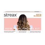 Buy Streax Hair Colour Highlight Kit | Blonde Hair Colour, Soft Blonde, 75 gm - Purplle