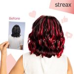 Buy Streax Hair Colour Highlight Kit | Red Hair Colour, Crimson Red, 75 gm (Pack of1) - Purplle