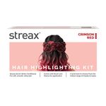 Buy Streax Hair Colour Highlight Kit | Red Hair Colour, Crimson Red, 75 gm (Pack of1) - Purplle