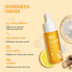 Buy Plum thinkDERMA 2% Alpha Arbutin & Hyaluronic Acid Face Serum | Fades Tan | Brightens Skin | Controls Melanin Production | with Yuzu Lemon & Licorice | Fragrance-Free | 100% Vegan | 30 ml - Purplle