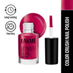 Buy Lakme Color Crush Nail Art - Burgundy M5 (6 ml) - Purplle