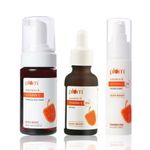 Buy Plum Vitamin C CSM Kit (Foaming Face Wash 110 ml + Serum 20 ml + Moisturiser 50 ml) - Purplle