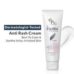 Buy Fixderma 15% zinc oxide Fixtitis Anti Rash Cream | Diaper rash cream for baby | Softening the Rough Skin, Soothing and Healing | Rash Cream for Sensitive Skin - 75 gm - Purplle
