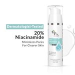 Buy Fixderma 20% Niacinamide Serum for Face for Pore Minimizer with 2.5% Glucosamine & Hyaluronic Acid Serum | Open Pores Serum | Hydrating Serum | Face Serum for Men & Women - 30 gm - Purplle