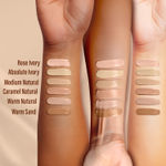 Buy FACES CANADA All Day Hydra Matte Foundation - Mini | 3-in-1 Foundation + Moisturizer + SPF 30 | 24 HR Aloe Hydration & Vitamin C | 10HR Long Wear | Medium to High Buildable Coverage | Absolute Ivory | 18 ml - Purplle