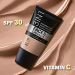 Buy FACES CANADA All Day Hydra Matte Foundation - Mini | 3-in-1 Foundation + Moisturizer + SPF 30 | 24 HR Aloe Hydration & Vitamin C | 10HR Long Wear | Medium to High Buildable Coverage | Warm Natural | 18 ml - Purplle