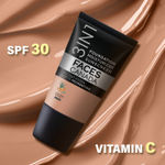 Buy FACES CANADA All Day Hydra Matte Foundation - Mini | 3-in-1 Foundation + Moisturizer + SPF 30 | 24 HR Aloe Hydration & Vitamin C | 10HR Long Wear | Medium to High Buildable Coverage | Caramel Natural | 18 ml - Purplle