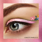 Buy FACES CANADA Magneteyes Pro Holographic Eyeliner - Confetti Sparkles 01, 0.25 gm | Multichrome / Duochrome Eyeliner | Metallic & Shimmer Finish | Longlasting | Waterproof & Smudgeproof - Purplle