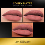 Buy FACES CANADA Comfy Matte Liquid Lipstick - Lost In Memory 24, 3.8 ml | Comfortable 10HR Longstay | Intense Matte Color | Almond Oil & Vitamin E Infused | Super Smooth | No Dryness | No Alcohol - Purplle