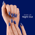 Buy FACES CANADA Ultime Pro Splash Luxe Nail Enamel - Night Out (L35), 12ml | Glossy Finish | Quick Drying | Long Lasting | High Shine | Chip Defiant | Even-Finish | Vegan | Non-Toxic | Ethanol-Free - Purplle