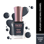 Buy FACES CANADA Ultime Pro Splash Luxe Nail Enamel - Thunderstorm (L38), 12ml | Glossy Finish | Quick Drying | Long Lasting | High Shine | Chip Defiant | Even-Finish | Vegan | Non-Toxic | Ethanol-Free - Purplle