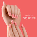 Buy FACES CANADA Ultime Pro Splash Luxe Nail Enamel - Apricot Pie (L47), 12ml | Glossy Finish | Quick Drying | Long Lasting | High Shine | Chip Defiant | Even-Finish | Vegan | Non-Toxic | Ethanol-Free - Purplle