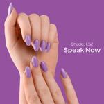 Buy FACES CANADA Ultime Pro Splash Luxe Nail Enamel - Speak Now (L52), 12ml | Glossy Finish | Quick Drying | Long Lasting | High Shine | Chip Defiant | Even-Finish | Vegan | Non-Toxic | Ethanol-Free - Purplle