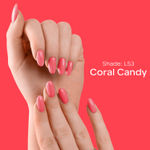 Buy FACES CANADA Ultime Pro Splash Luxe Nail Enamel - Coral Candy (L53), 12ml | Glossy Finish | Quick Drying | Long Lasting | High Shine | Chip Defiant | Even-Finish | Vegan | Non-Toxic | Ethanol-Free - Purplle
