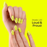 Buy FACES CANADA Ultime Pro Splash Luxe Nail Enamel - Loud & Proud (L55), 12ml | Glossy Finish | Quick Drying | Long Lasting | High Shine | Chip Defiant | Even-Finish | Vegan | Non-Toxic | Ethanol-Free - Purplle