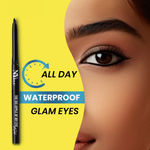 Buy NY Bae Eye Glam Trio | Eye Love Volumizing Mascara (8 ml) | Truly Matte Smudgeproof Liquid Eyeliner (4.5 ml) | The Big Apple of My Eyes Waterproof Black Kajal (0.30 gm) | Eye Makeup | Travel Kit - Purplle