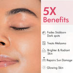 Buy mCaffeine CLEAR GLOW 3% Tranexamic, 2% Alpha Arbutin Advanced Pigmentation Serum Treatment For Melasma, Dark Spots, Scars & Evens Skin Tone Non-Sticky & Absorbs Fast | For Men & Women - 20 ml - Purplle