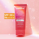 Buy mCaffeine CLEAR GLOW 1% Kojic Acid & Alpha Arbutin Brightening Sunscreen SPF 50 PA++++ |Niacinamide-Dark Spots & Pigmentation| UVA-B Sun Protection|No White Cast, Non Greasy For Men & Women - 50 ml - Purplle